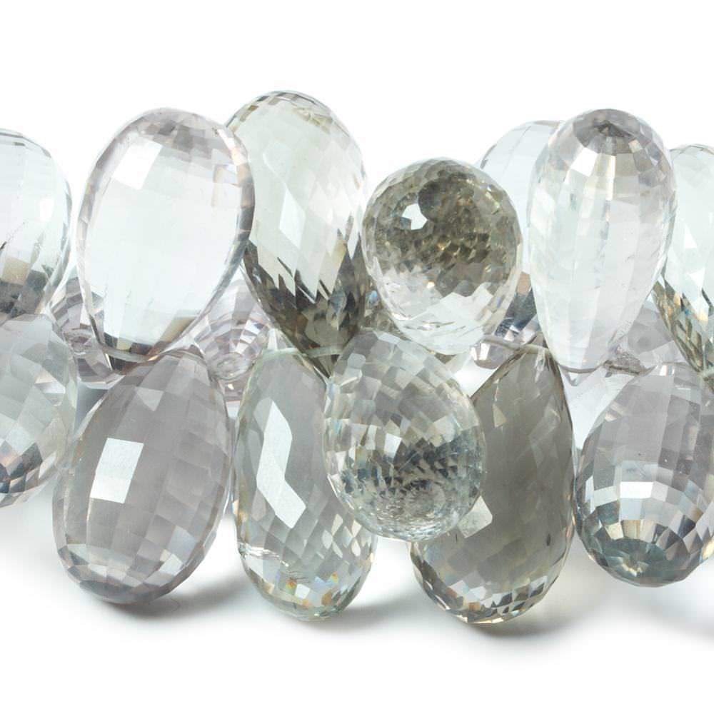 16x8-24x12mm Prasiolite Faceted Tear Drops 7.5 inch 49 Beads AAA (ONLINE ORDER ONLY)