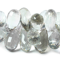 16x8-24x12mm Prasiolite Faceted Tear Drops 7.5 inch 49 Beads AAA (ONLINE ORDER ONLY)