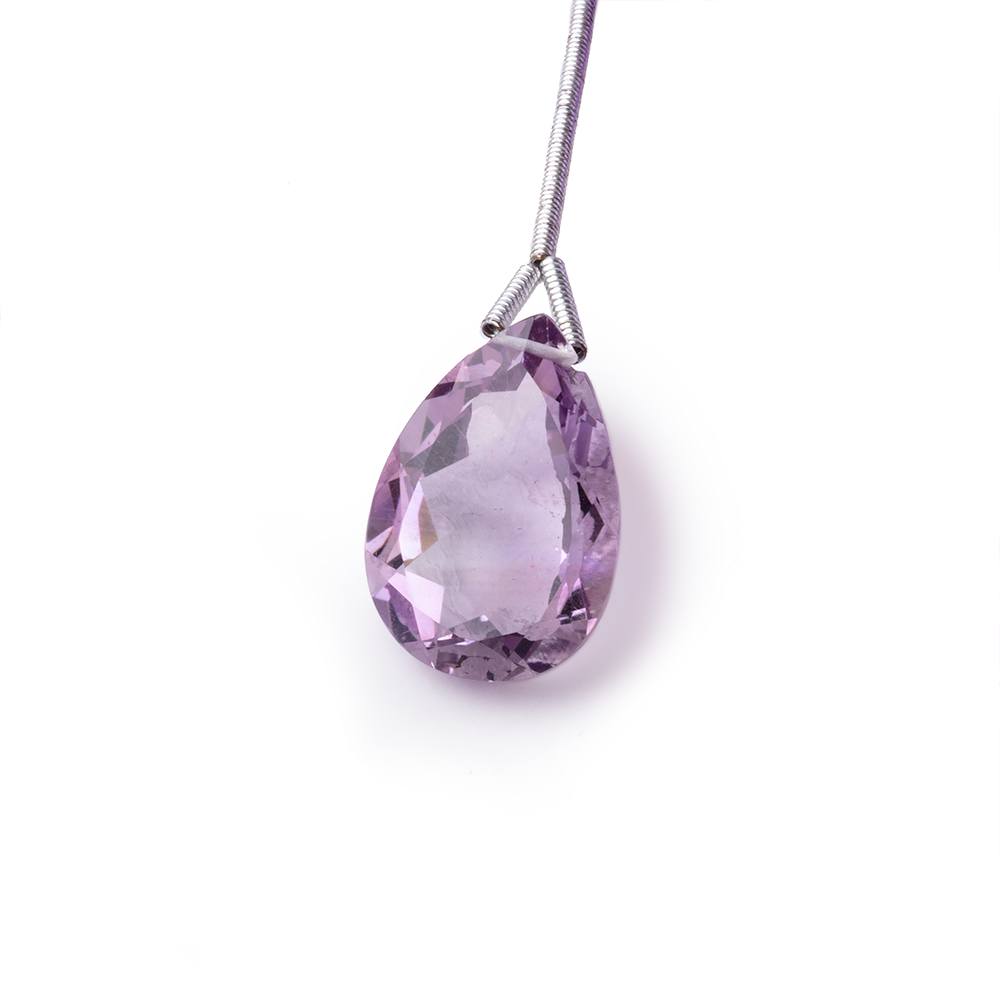 17-19mm Pink Amethyst Faceted Pear Focal Bead 1 piece (ONLINE ORDER ONLY)