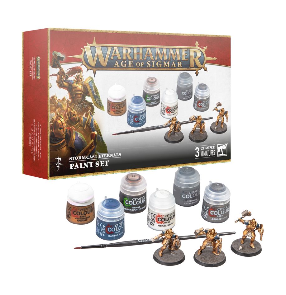 Age of Sigmar Stormcast Eternal Paint Set