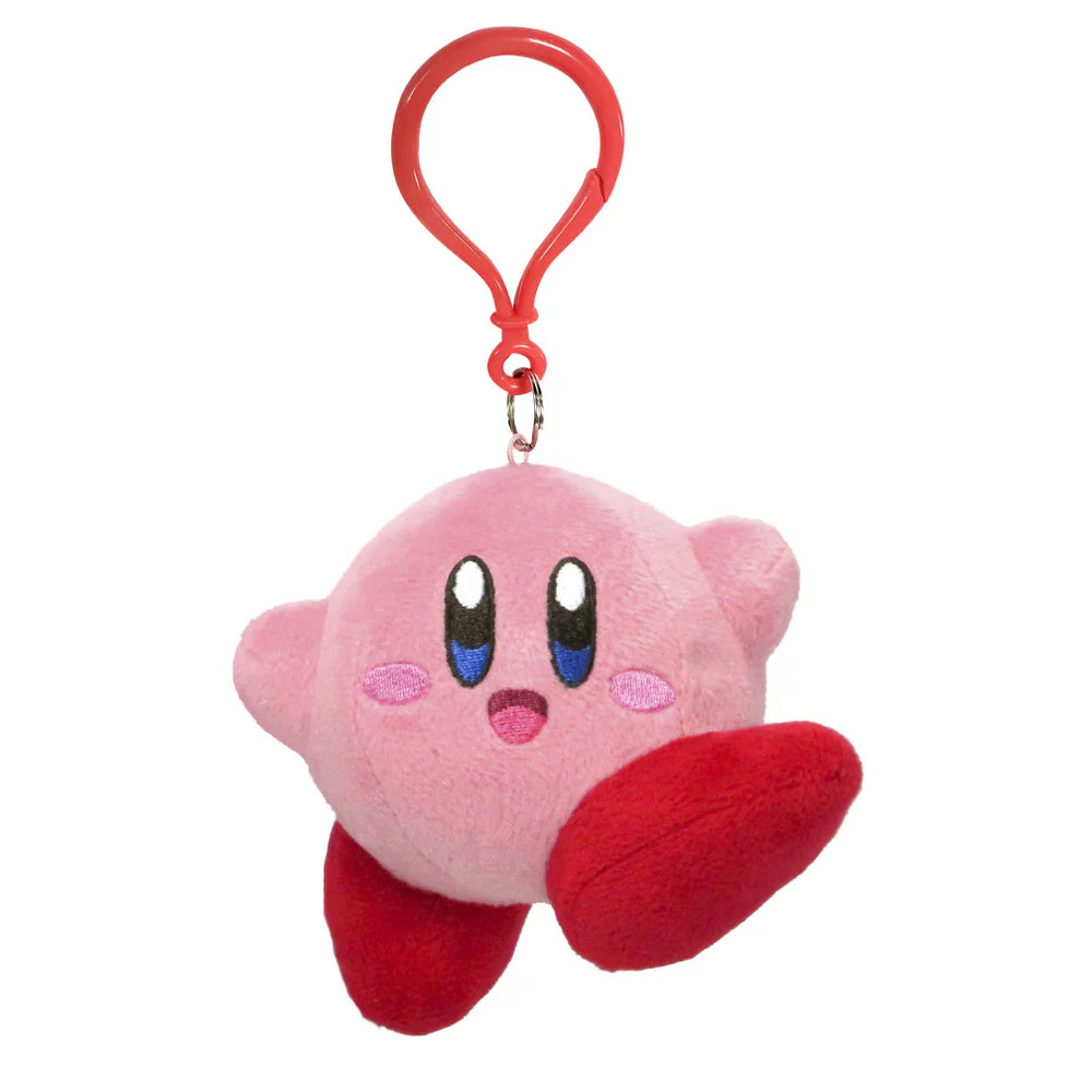 Kirby's Adventure - Kirby Jumping Pose Plush Dangler, 3.5 (ONLINE ORDER ONLY)