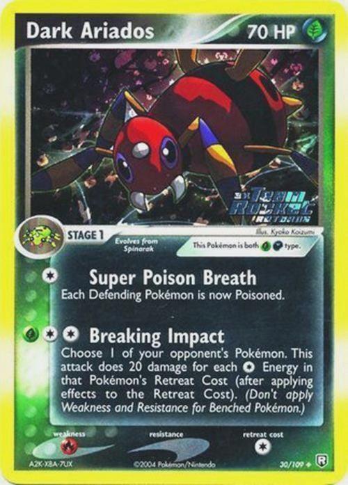 Dark Ariados (30/109) (Stamped) [EX: Team Rocket Returns] (Online Only)