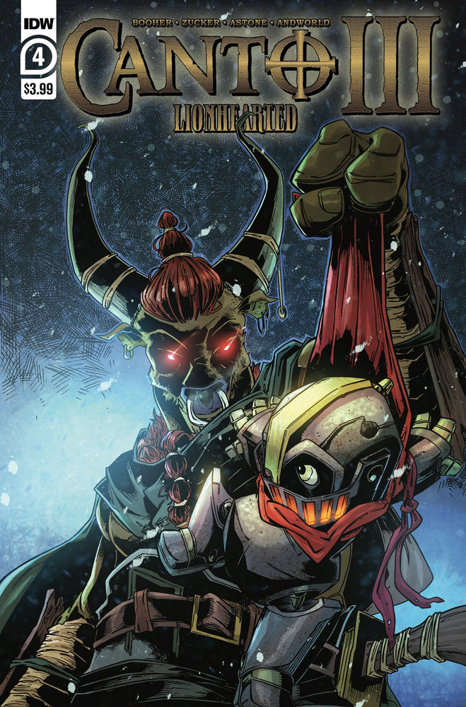 Canto Iii Lionhearted #4 (Of 6) A Drew Zucker David Booher (11/10/2021) Idw (ONLINE ORDER ONLY)