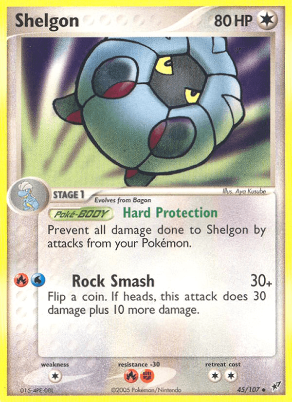 Shelgon (45/107) [EX: Deoxys] (Online Only)
