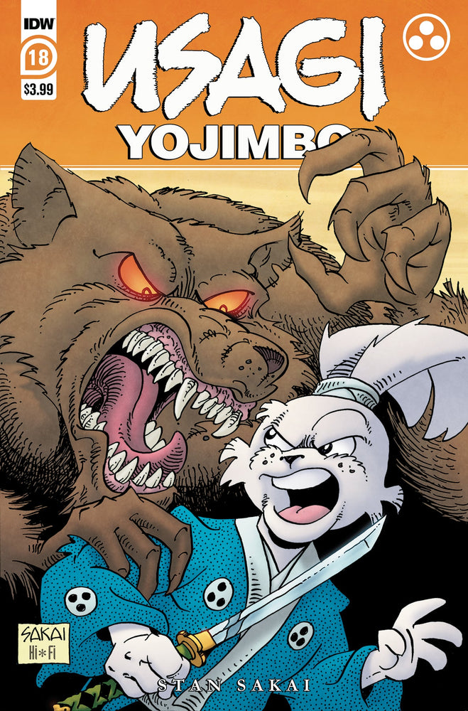 Usagi Yojimbo #18 Stan Sakai (04/14/2021) Idw (ONLINE ORDER ONLY)