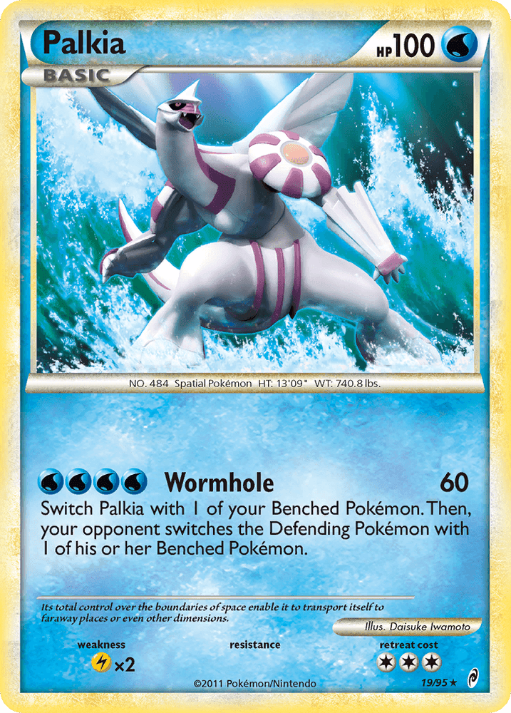 Palkia (19/95) [HeartGold & SoulSilver: Call of Legends] (Online Only)