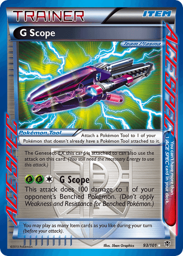 G Scope (93/101) [Black & White: Plasma Blast] (Online Only)
