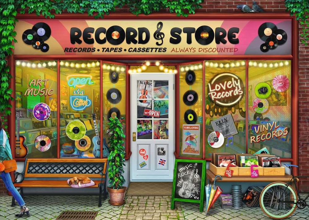 Puzzle: Vintage Vinyl (ONLINE ORDER ONLY)