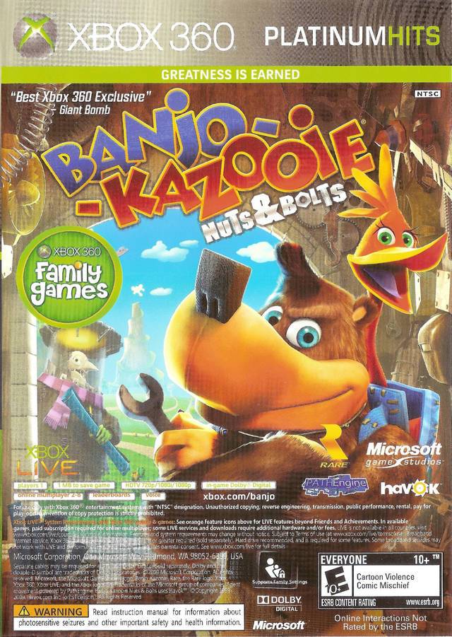 Banjo Kazooie Nuts and Bolts Viva Piñata Combo Pack (Xbox 360) (ONLINE ORDER ONLY)