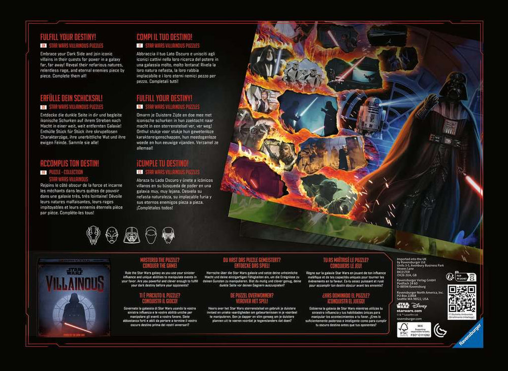 Puzzle: Star Wars Villainous - Asajj Ventress (ONLINE ORDER ONLY)