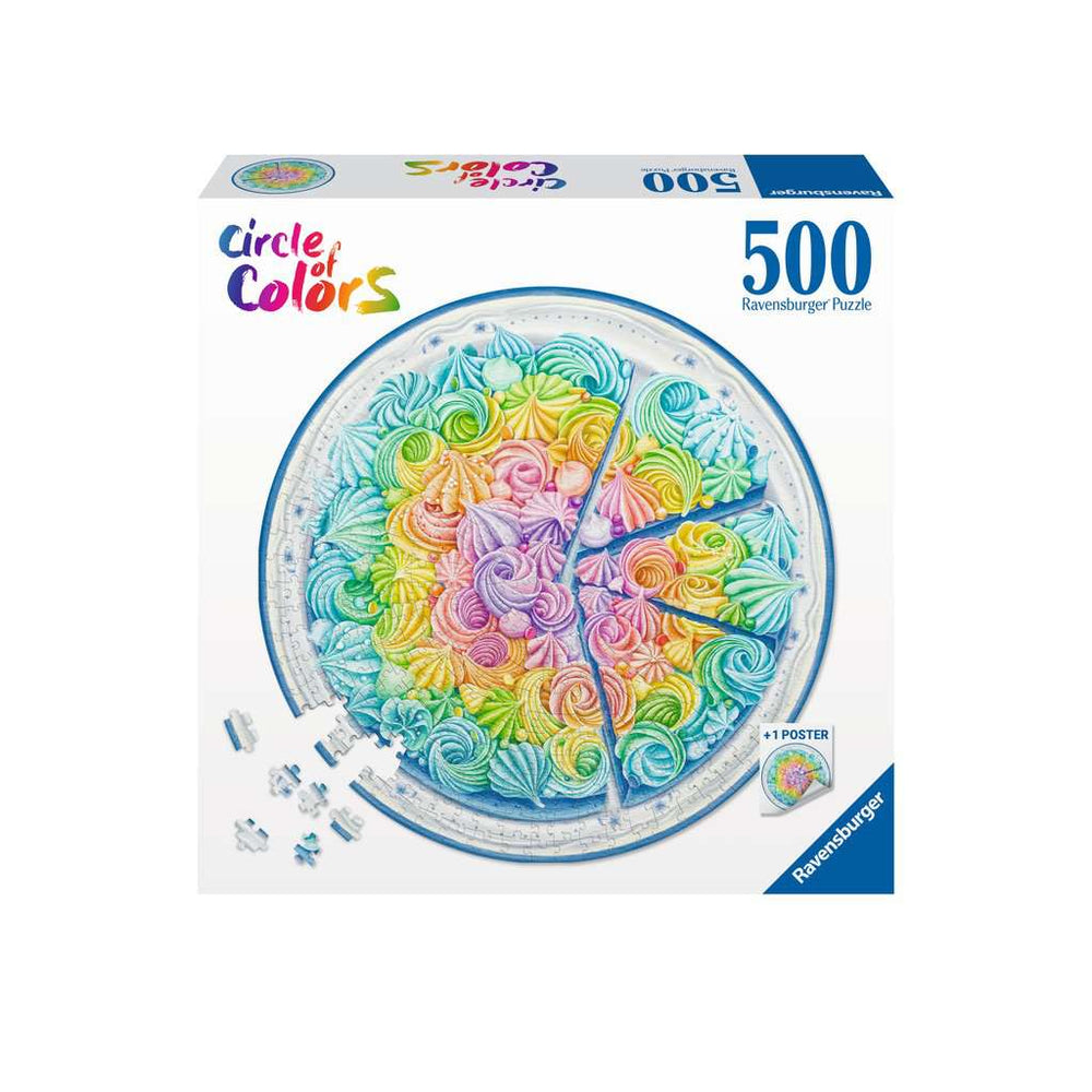Puzzle: Circle of Colors - Rainbow Cake (ONLINE ORDER ONLY)