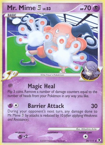 Mr. Mime (28/111) [Platinum: Rising Rivals] (Online Only)