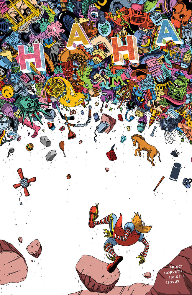 Haha #4 (Of 6) B Michael Shea Variant (Mr) (04/21/2021) Image (ONLINE ORDER ONLY)