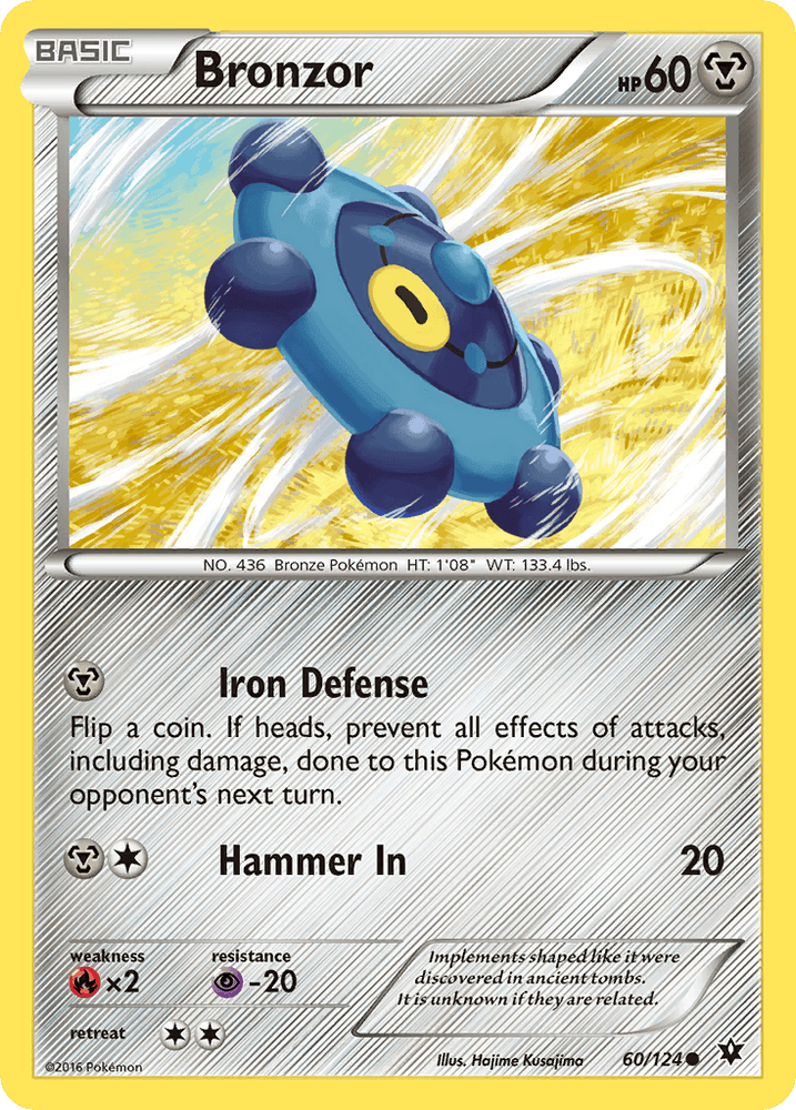 Bronzor (60/124) [XY: Fates Collide] (Online Only)