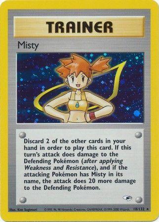 Misty (18/132) [Gym Heroes Unlimited] (Online Only)