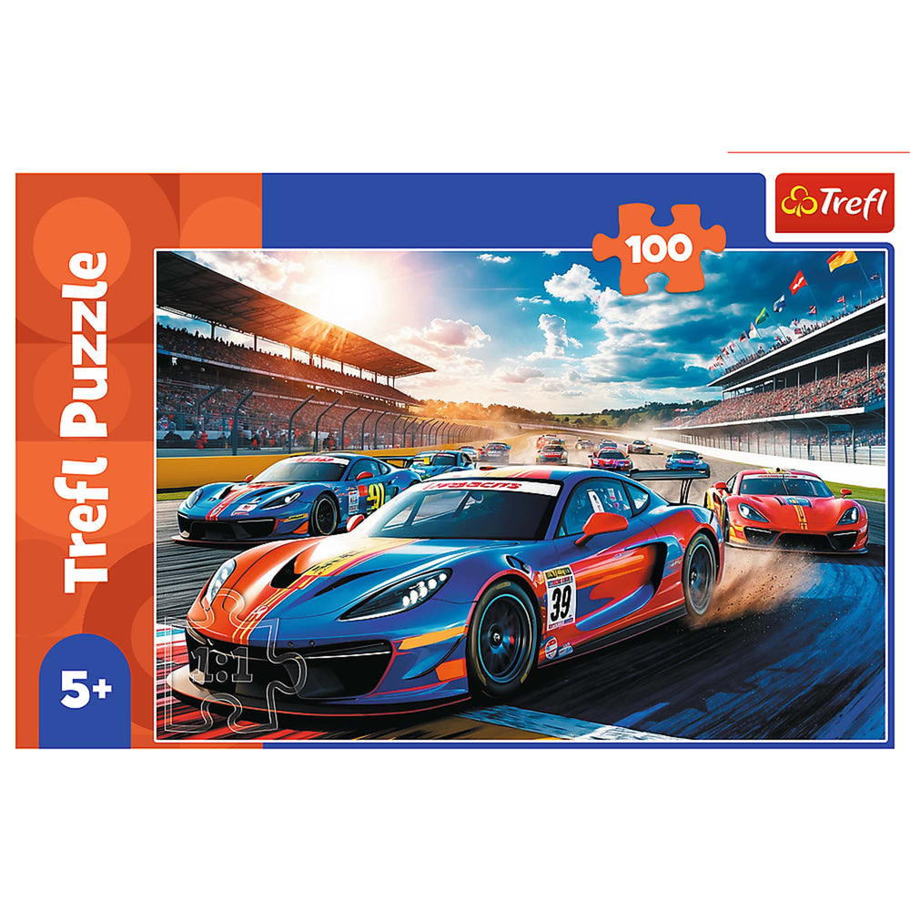 Trefl Kids Fast Racer 100 Piece Puzzle