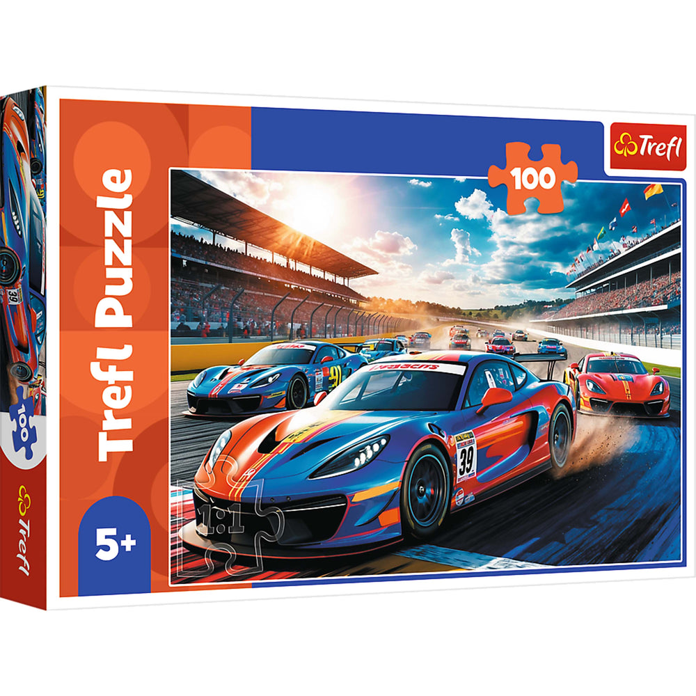 Trefl Kids Fast Racer 100 Piece Puzzle