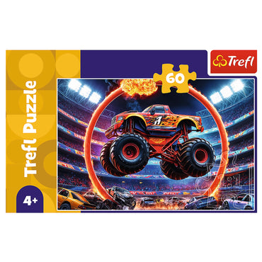 Trefl Kids Monster Truck 60 Piece Puzzle