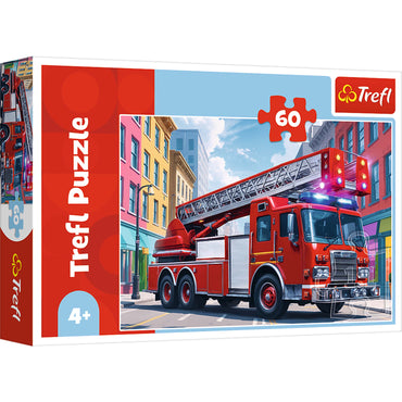 Trefl Kids Fire Truck 60 Piece Puzzle