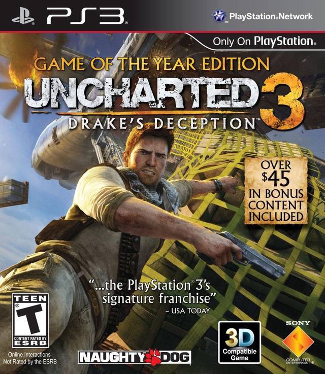 Uncharted 3: Drake's Deception Game of the Year Edition (Playstation 3) (Online Only)