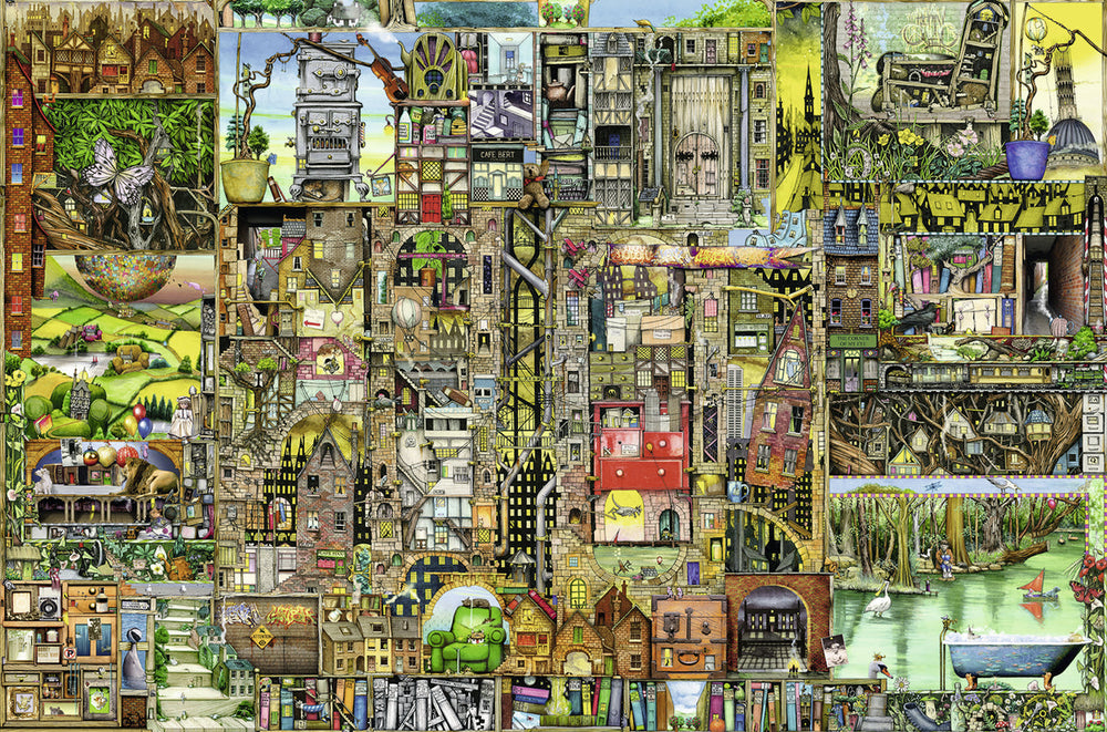 Puzzle: Bizarre Town (ONLINE ORDER ONLY)