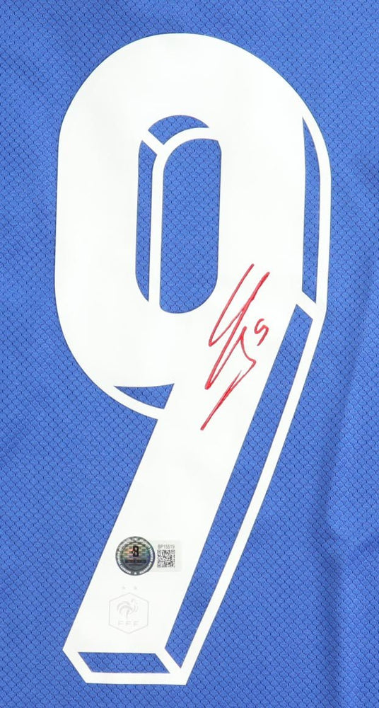 Olivier Giroud Signed Team France Authentic Nike Dri-Fit Jersey (Beckett) (Online Order Only)