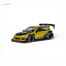 (Pre-Order) DCM Kevmannz Civic EG Ver.1 - Gold Carbon Fiber Long Tail 1:64 (ONLINE ORDER ONLY)