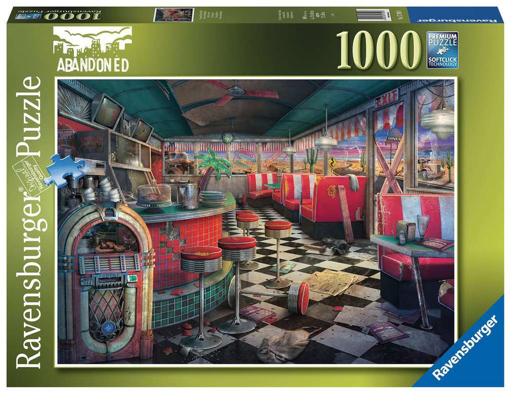 Puzzle: Abandoned Places - Decaying Diner (ONLINE ORDER ONLY)