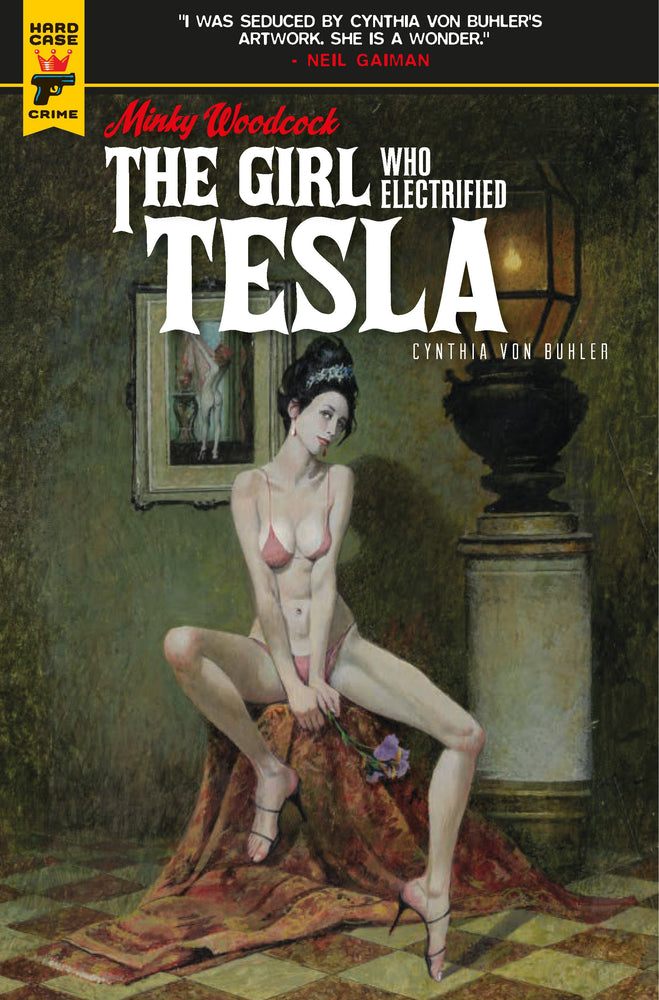 Minky Woodcock Girl Electrified Tesla #1 A Robert Mcginnis (Mr) (04/14/2021) Titan (ONLINE ORDER ONLY)