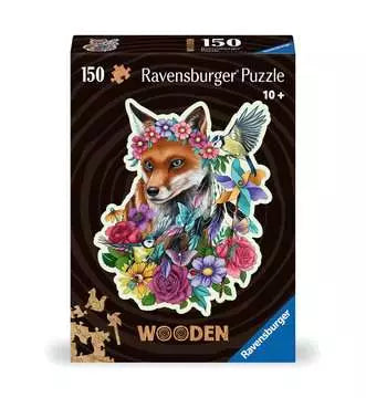 Wooden Puzzle: Colorful Fox (ONLINE ORDER ONLY)