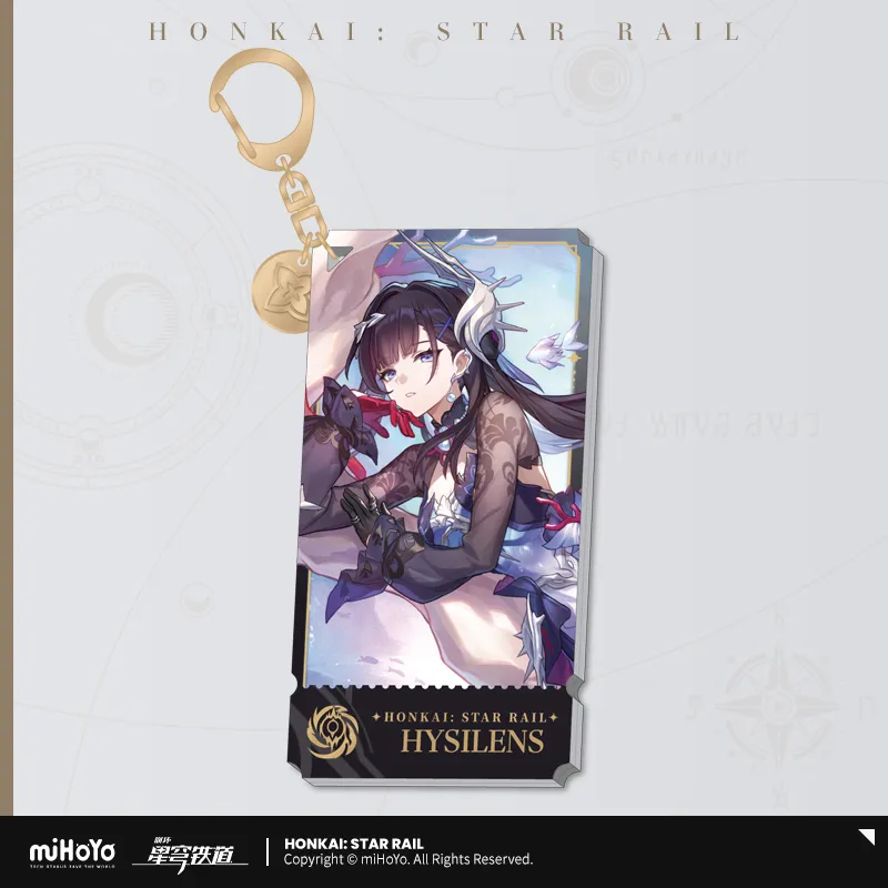 The Nihility Character Warp Artwork Acrylic Keychain (ONLINE ORDER ONLY)