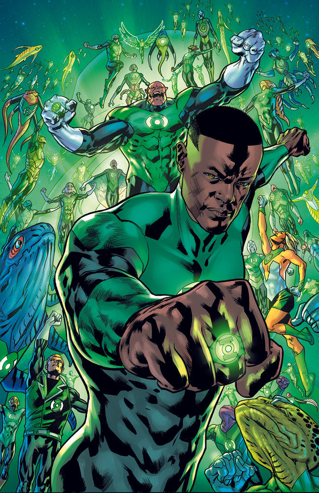 Green Lantern #1 B Bryan Hitch Card Stock Variant (04/06/2021) Dc (ONLINE ORDER ONLY)