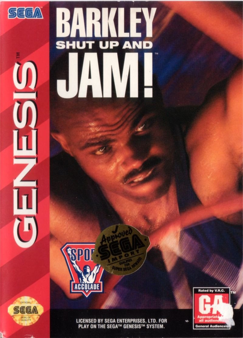 Barkley Shut Up and Jam (Sega Genesis) (ONLINE ORDER ONLY)