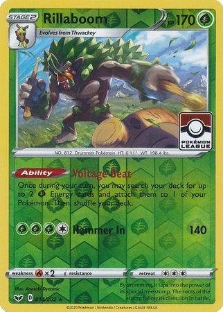 Rillaboom (014/202) (League Promo) [Sword & Shield: Base Set] (Online Only)