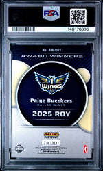 Graded 2025 Panini Instant Paige Bueckers #ROY Rookie RC Basketball Card PSA 9 Mint