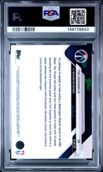 Graded 2025 Topps Now Tre Johnson III #14 Rookie RC Basketball Card PSA 10 Gem Mint