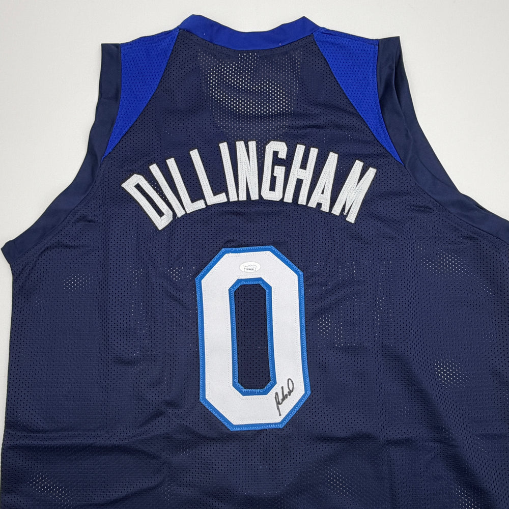 Autographed/Signed Rob Dillingham Minnesota Blue Basketball Jersey JSA COA