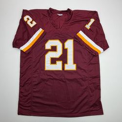 Autographed/Signed Earnest Byner Washington Maroon Football Jersey JSA COA