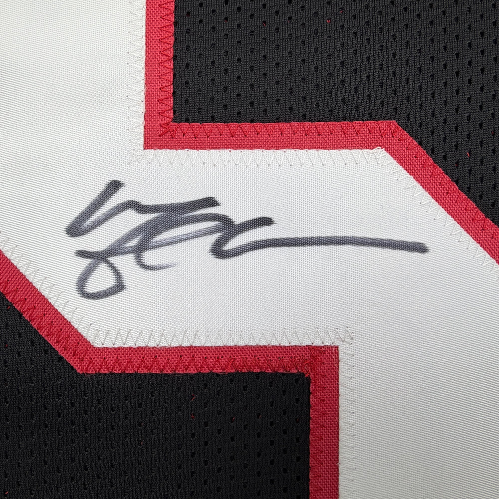 Autographed/Signed Michael Crabtree Texas Tech Black College Football Jersey JSA COA (ONLINE ORDER ONLY)