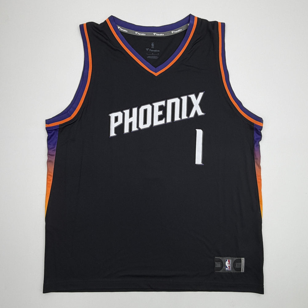 Autographed/Signed Devin Booker Phoenix Suns Black Authentic Basketball Jersey JSA COA