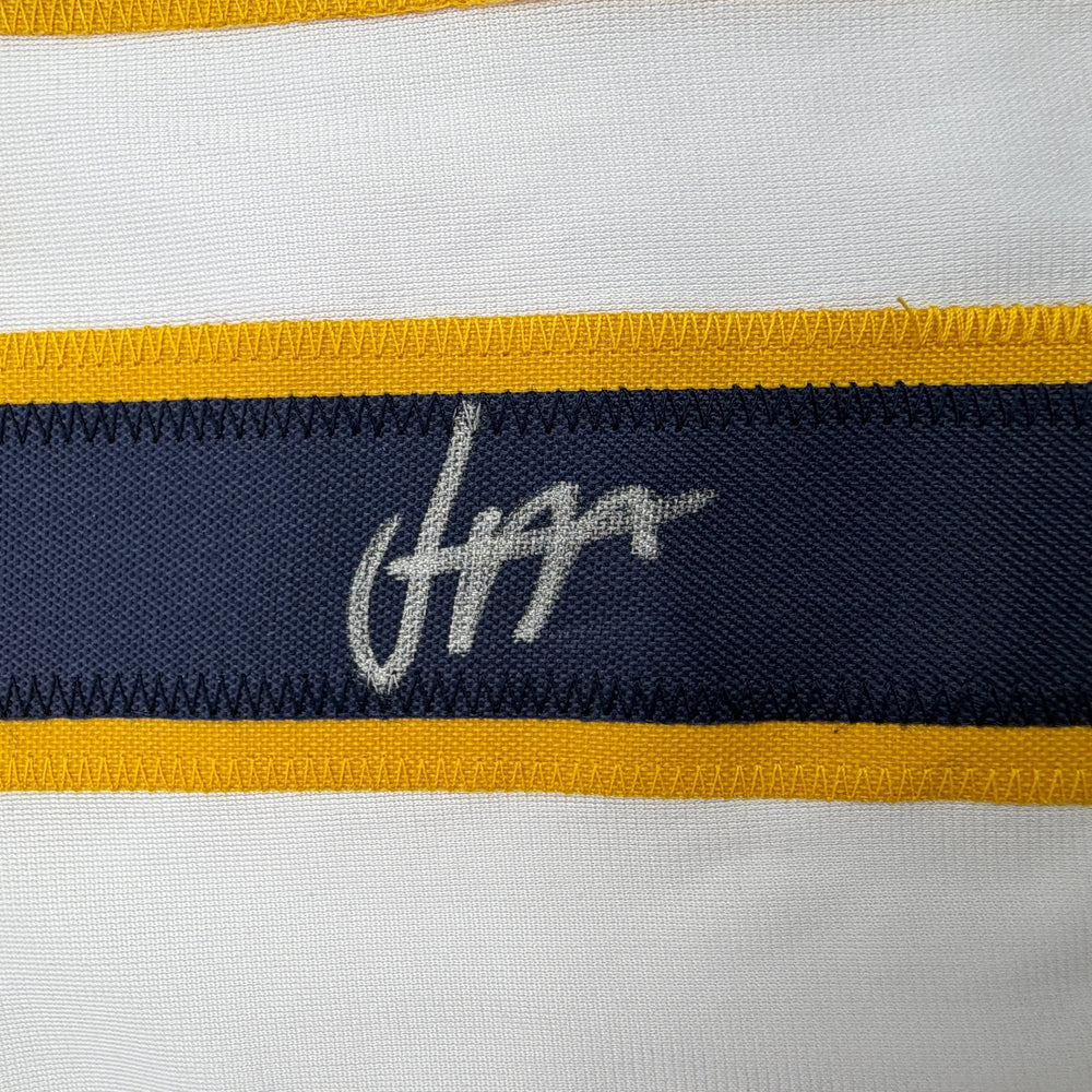 Autographed/Signed Jesus Made Milwaukee White Baseball Jersey JSA COA