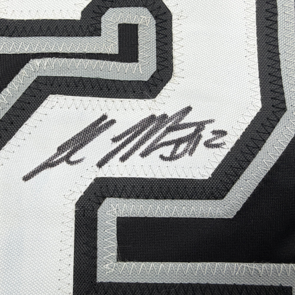 Autographed/Signed Colson Montgomery Chicago Black Baseball Jersey Beckett BAS COA