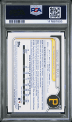 Graded 2024 Topps Bowman Draft Konnor Griffin #BD22 Rookie RC Baseball Card PSA 9 Mint