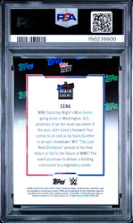 Graded 2025 Topps Now John Cena #CENA Wrestling Card PSA 10 Gem Mint