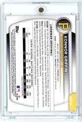 2025 Bowman Chrome Konnor Griffin #BCP86 /50 Gold Refractor Rookie RC Baseball Card
