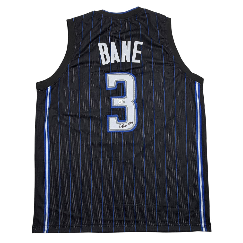 Autographed/Signed Desmond Bane Orlando Black Pinstripe Basketball Jersey Beckett BAS COA