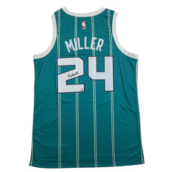 Autographed/Signed Brandon Miller Charlotte Hornets Teal Authentic Basketball Jersey Fanatics COA