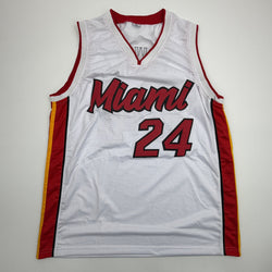 Autographed/Signed Norman Powell Miami White Basketball Jersey Beckett BAS COA