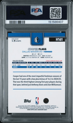 Graded 2025 Topps Holiday Cooper Flagg #H161 Rookie RC Basketball Card PSA 10 Gem Mint
