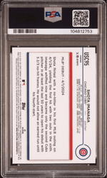 Graded 2024 Topps Chrome Update Shota Imanaga #USC95 Rookie RC Baseball Card PSA 10 Gem Mint